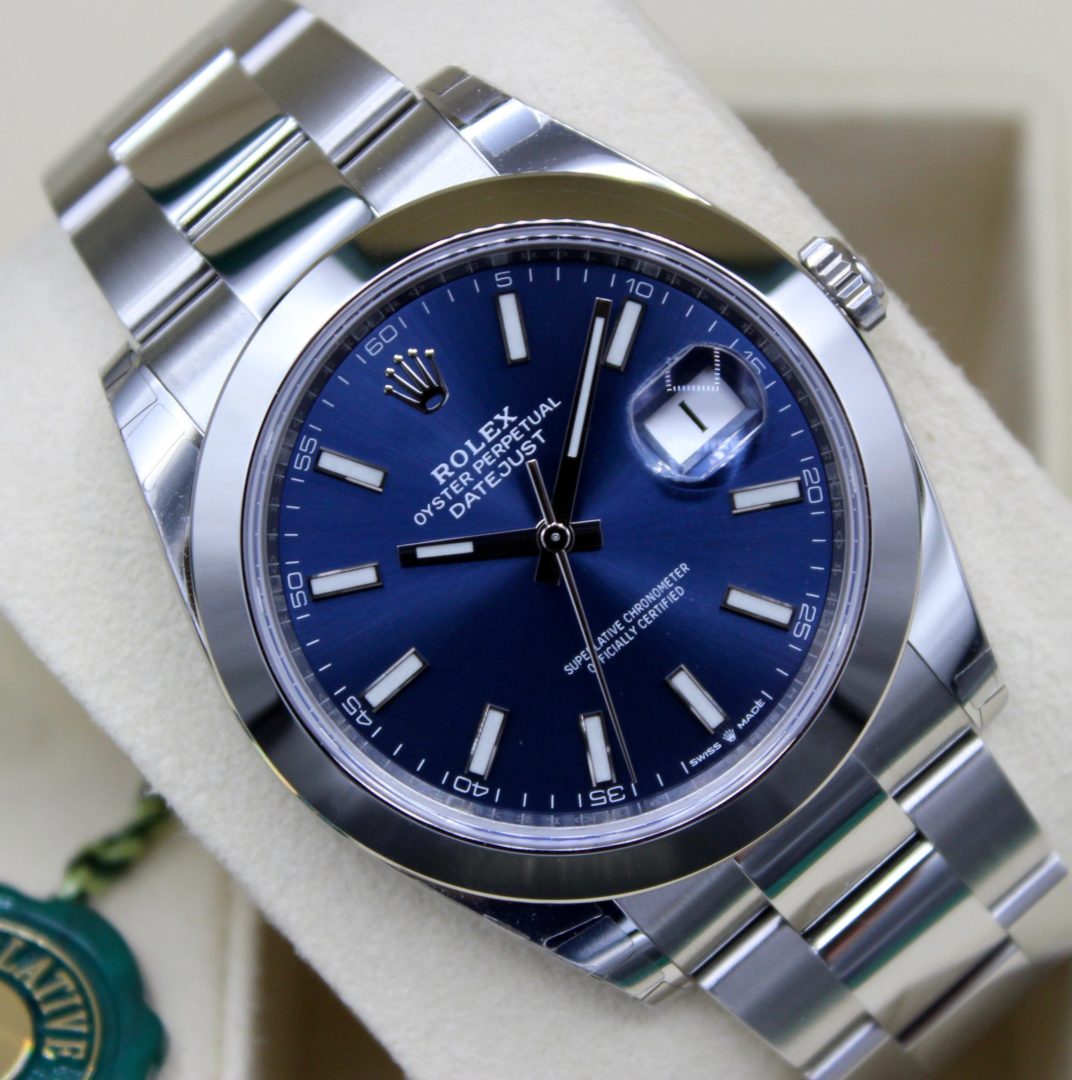 rolex 126300 blue