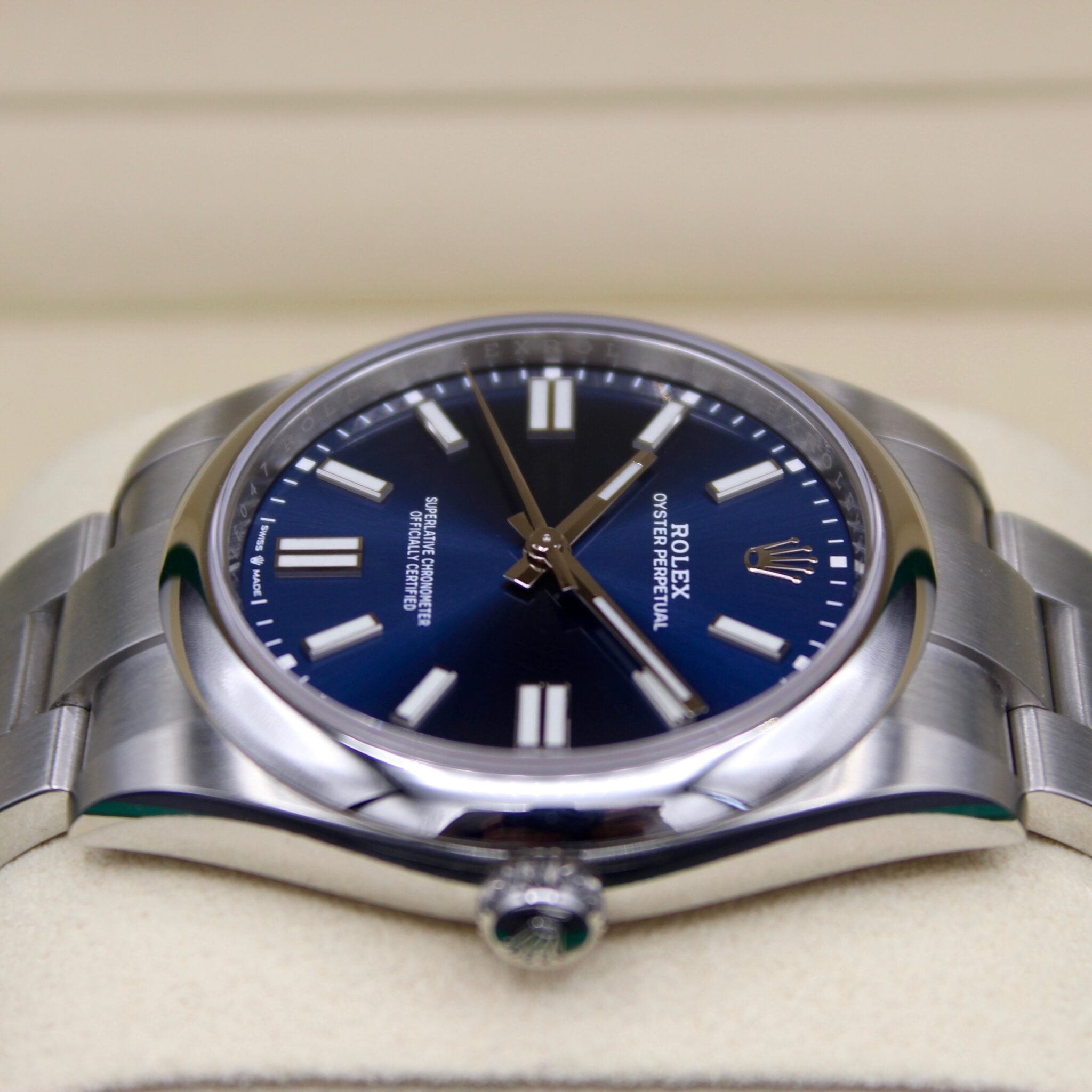 rolex perpetual 41 blue